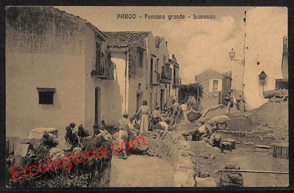 ah5208 - CARTOLINA D'EPOCA - Palermo Provincia - Parco