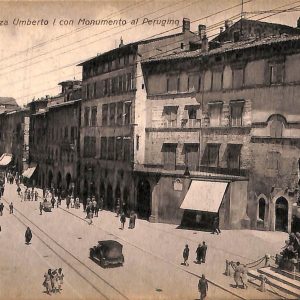 ab8892 - CARTOLINA  D'EPOCA - Perugia Città - Piazza Umberto I