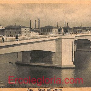 ad0225 - CARTOLINA D'EPOCA - Pisa Città - Ponte dell' Impero