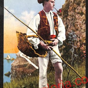 ah5212 - CARTOLINA D'EPOCA - Palermo Città - Costumi Siciliani