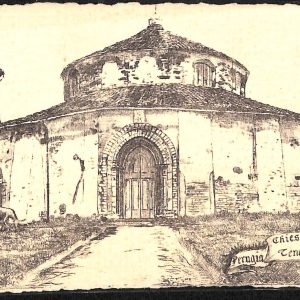 ab8896 - CARTOLINA  D'EPOCA - Perugia Città - Chiesa S. Angelo