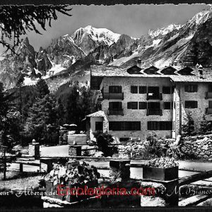 ad9911 - CARTOLINA  D'EPOCA - Aosta Provincia - Courmayeur   1955