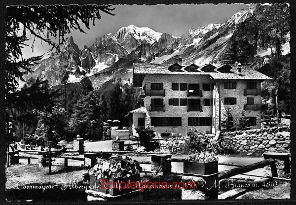 ad9911 - CARTOLINA  D'EPOCA - Aosta Provincia - Courmayeur   1955