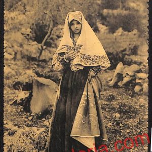 ah5217 - CARTOLINA D'EPOCA - Palermo Città - Costumi Siciliani