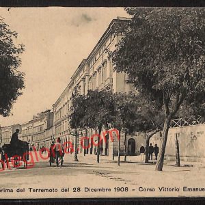 ag8426 - CARTOLINA D'EPOCA - Messina Città - Corso Vittorio Emanuele