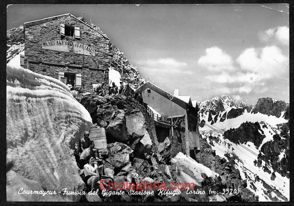 ad9915 - CARTOLINA  D'EPOCA - Aosta Provincia - Courmayeur   1962