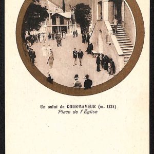 ad9918 - CARTOLINA  D'EPOCA - Aosta Provincia - Courmayeur