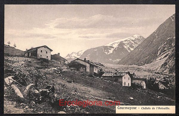 ad9919 - CARTOLINA  D'EPOCA - Aosta Provincia - Courmayeur