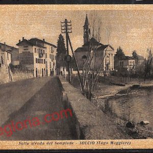 ag5731 - CARTOLINA D'EPOCA - Lago Maggiore - Solcio
