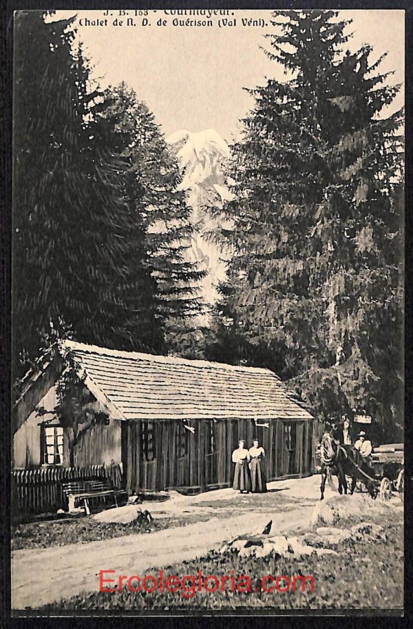 ad9923 - CARTOLINA  D'EPOCA - Aosta Provincia - Courmayeur