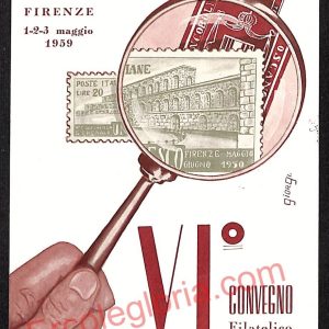 ae6634 - CARTOLINA D'EPOCA - Firenze Città - VI° Convegno Filatelico