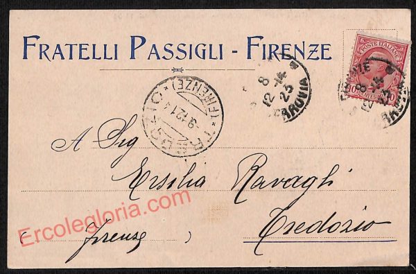 ae6635 - CARTOLINA D'EPOCA - Firenze Città - Fratelli Passigli