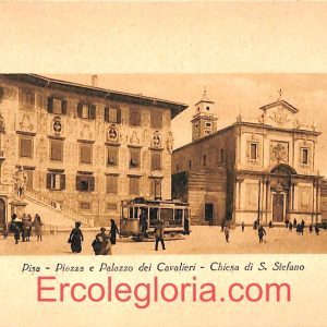 ad0254 - CARTOLINA D'EPOCA - Pisa Città - Chiesa di S. Stefano