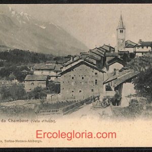 ad9933 - CARTOLINA  D'EPOCA - Aosta Provincia - Chambave
