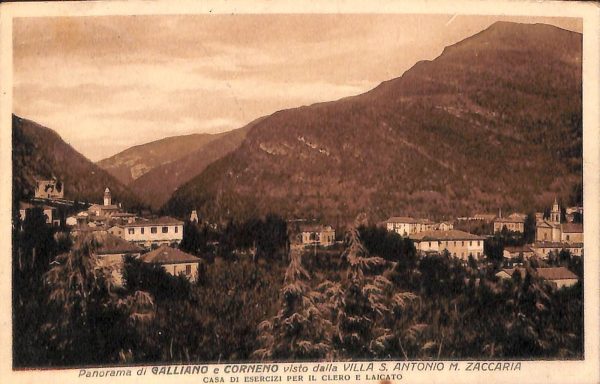 ab6304 - CARTOLINA  D'EPOCA - Como Provincia : GALLIANO
