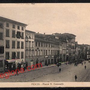 ah8731 - CARTOLINA D'EPOCA - Pistoia Provincia - Pescia