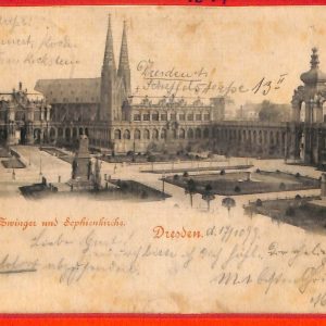 aa71124  - Ansichtskarten VINTAGE POSTCARD: GERMANY Deutschland -  Dresden  1899