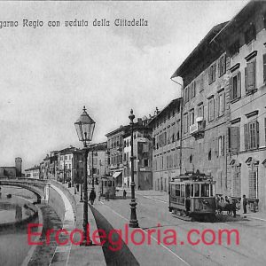 ad0257 - CARTOLINA D'EPOCA - Pisa Città - Lungarno Regio