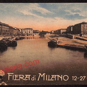 ag9174 - CARTOLINA D'EPOCA - Fiera di Milano - Ponte Ticinese