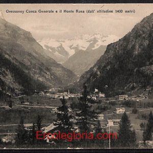 ad9939 - CARTOLINA  D'EPOCA - Aosta Provincia - Gressoney