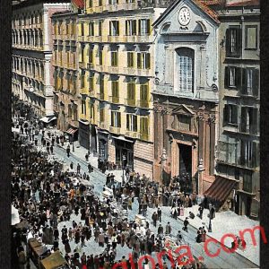 ah3745 - CARTOLINA D'EPOCA - Napoli Città - Via Medina
