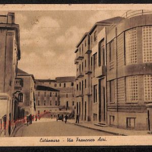 ae4902 - CARTOLINA D'EPOCA - Catanzaro Città - Via Francesco Acri