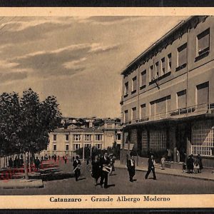 ae4903 - CARTOLINA D'EPOCA - Catanzaro Città - Grande Albergo Moderno