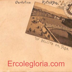 ad0270 - CARTOLINA D'EPOCA - Pisa Città - Cartolina Ricordo PISA