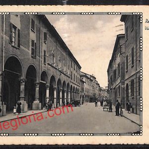 ah9743 - CARTOLINA D'EPOCA - Reggio Emilia Città - Via E. S. Pietro