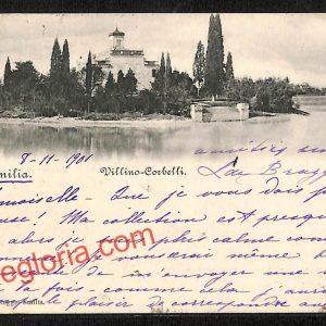 ah9751 - CARTOLINA D'EPOCA - Reggio Emilia Città - Villino - Corbelli