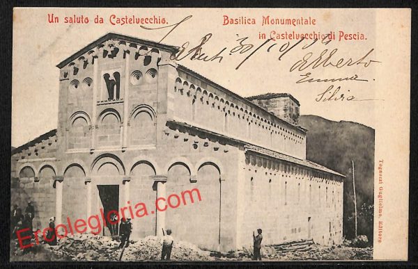 ah8768 - CARTOLINA D'EPOCA - Pistoia Provincia - Pescia