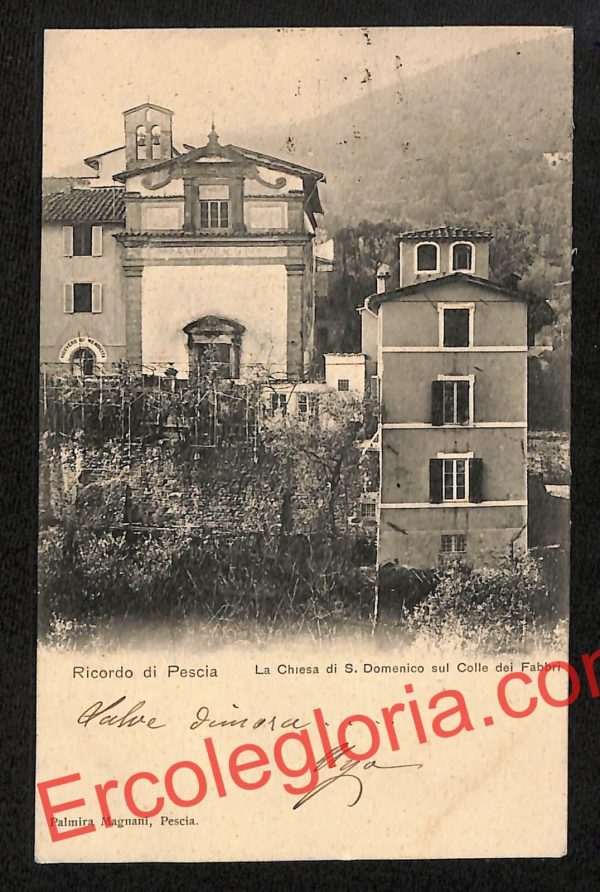 ah8770 - CARTOLINA D'EPOCA - Pistoia Provincia - Pescia