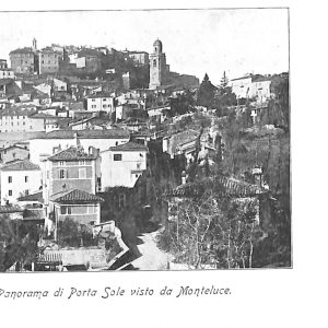 ab8929 - CARTOLINA  D'EPOCA - Perugia Città - Porta Sole