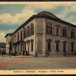 ae7451 - CARTOLINA D'EPOCA - Firenze Provincia - Borgo S. Lorenzo  1956