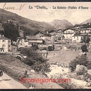 ad9957 - CARTOLINA  D'EPOCA - Aosta Provincia - La Thuile   1909