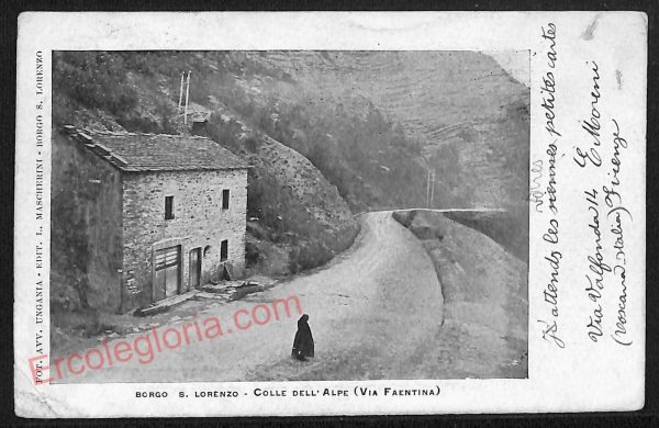 ae7452 - CARTOLINA D'EPOCA - Firenze Provincia - Borgo S. Lorenzo   1905