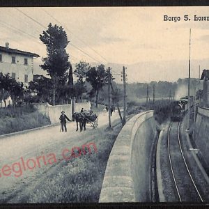 ae7459 - CARTOLINA D'EPOCA - Firenze Provincia - Borgo S. Lorenzo