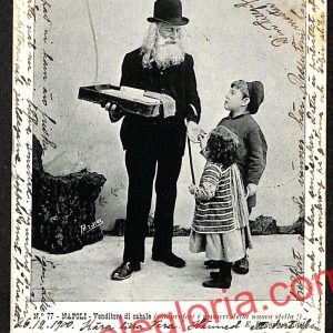 ah3759 - CARTOLINA D'EPOCA - Napoli Città - Costumi Napoletani