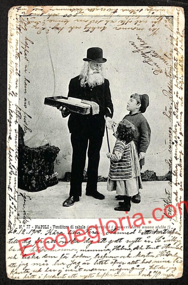 ah3759 - CARTOLINA D'EPOCA - Napoli Città - Costumi Napoletani