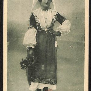 ae4922 - CARTOLINA D'EPOCA - Catanzaro Città - Costumi Calabrese