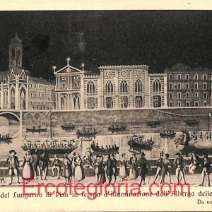 ad0286 - CARTOLINA D'EPOCA - Pisa Città - Albergo delle Donzelle