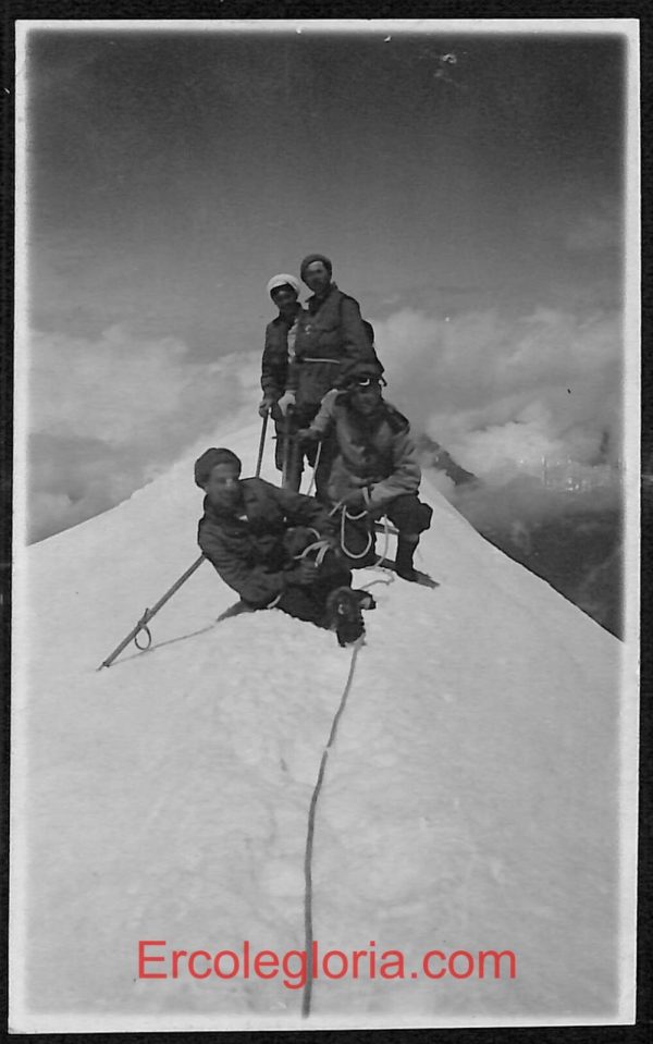 ad9962 - CARTOLINA  D'EPOCA - Aosta Provincia - Monte Bianco
