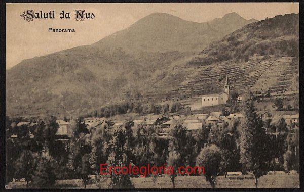 ad9963 - CARTOLINA  D'EPOCA - Aosta Provincia - NUS