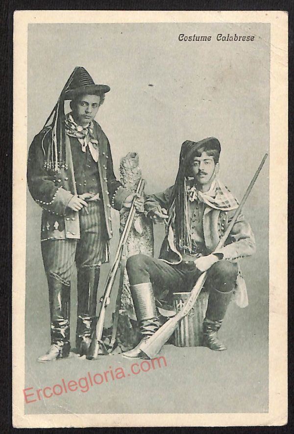 ae4925 - CARTOLINA D'EPOCA - Catanzaro Città - Costumi Calabrese  1918