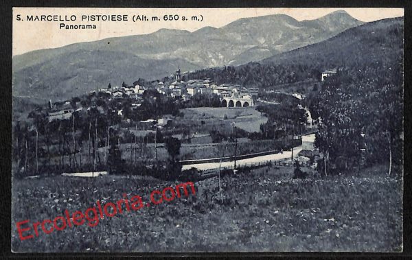 ah8785 - CARTOLINA D'EPOCA - Pistoia Provincia - San Marcello Pistoiese
