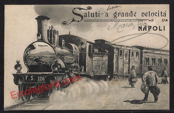 ah3763 - CARTOLINA D'EPOCA - Napoli Città