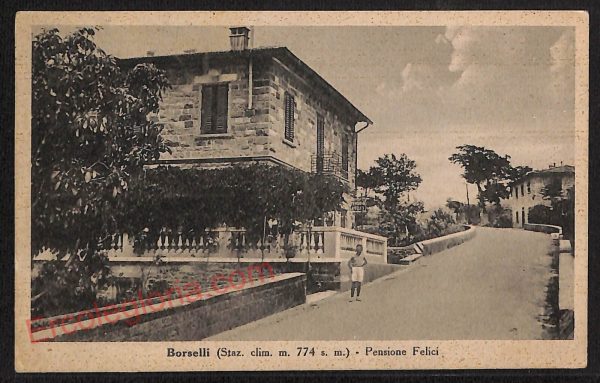 ae7473 - CARTOLINA D'EPOCA - Firenze Provincia - Borselli  1943