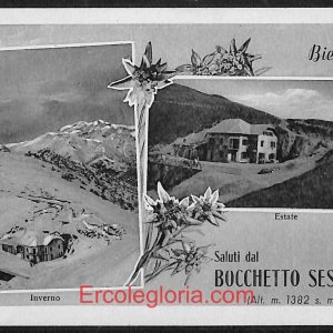 ae1838 - CARTOLINA  D'EPOCA - Biella Provincia - Bocchetto Sessera