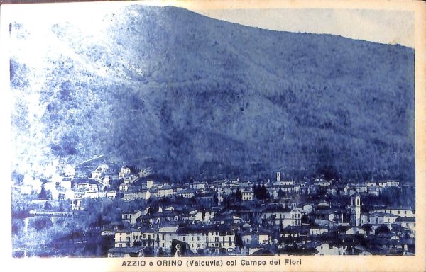 ab4915-  CARTOLINA  D'EPOCA -  Varese Provincia  :  AZZIO E ORINO