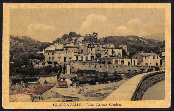 ae4933 - CARTOLINA D'EPOCA - Catanzaro Provincia - Guardavalle